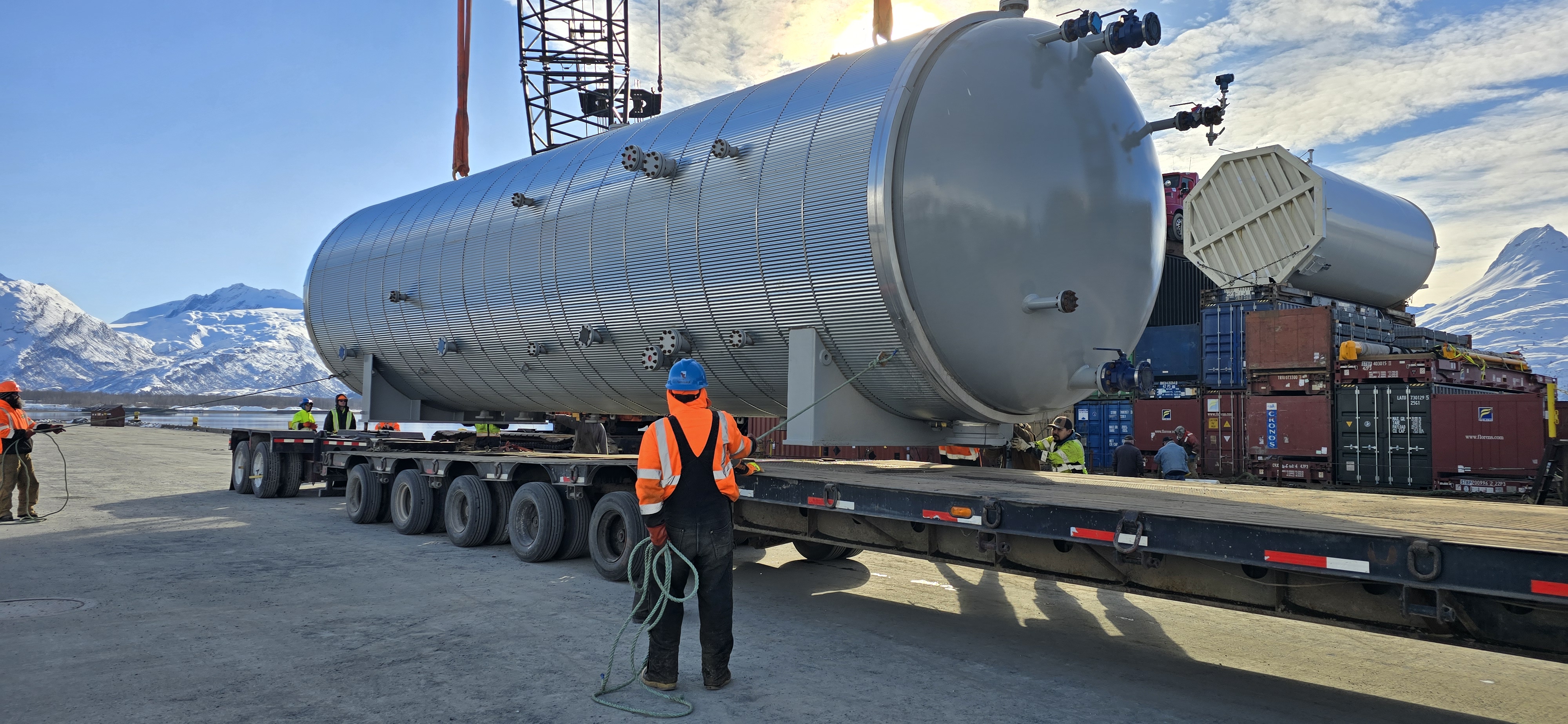 Alaska heavy haul trucking on the Dalton Highway